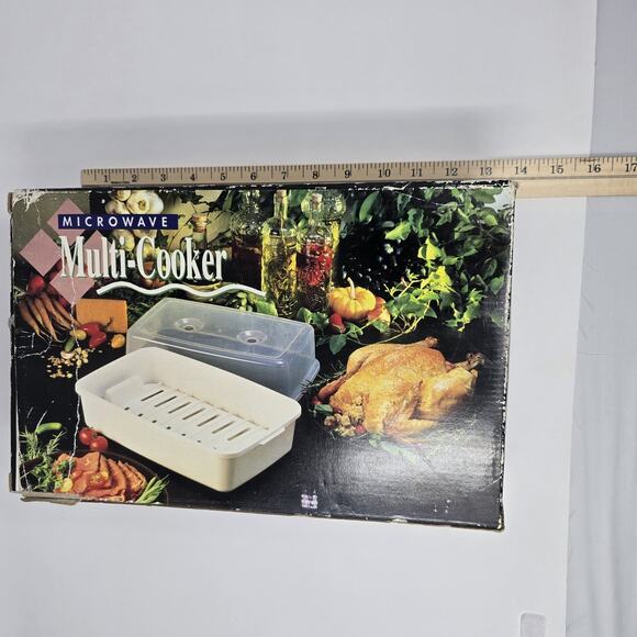 Microwave multi-cooker Pre-Owned, Open Box, Barely Used, Excellent Condition - Picture 16 of 16